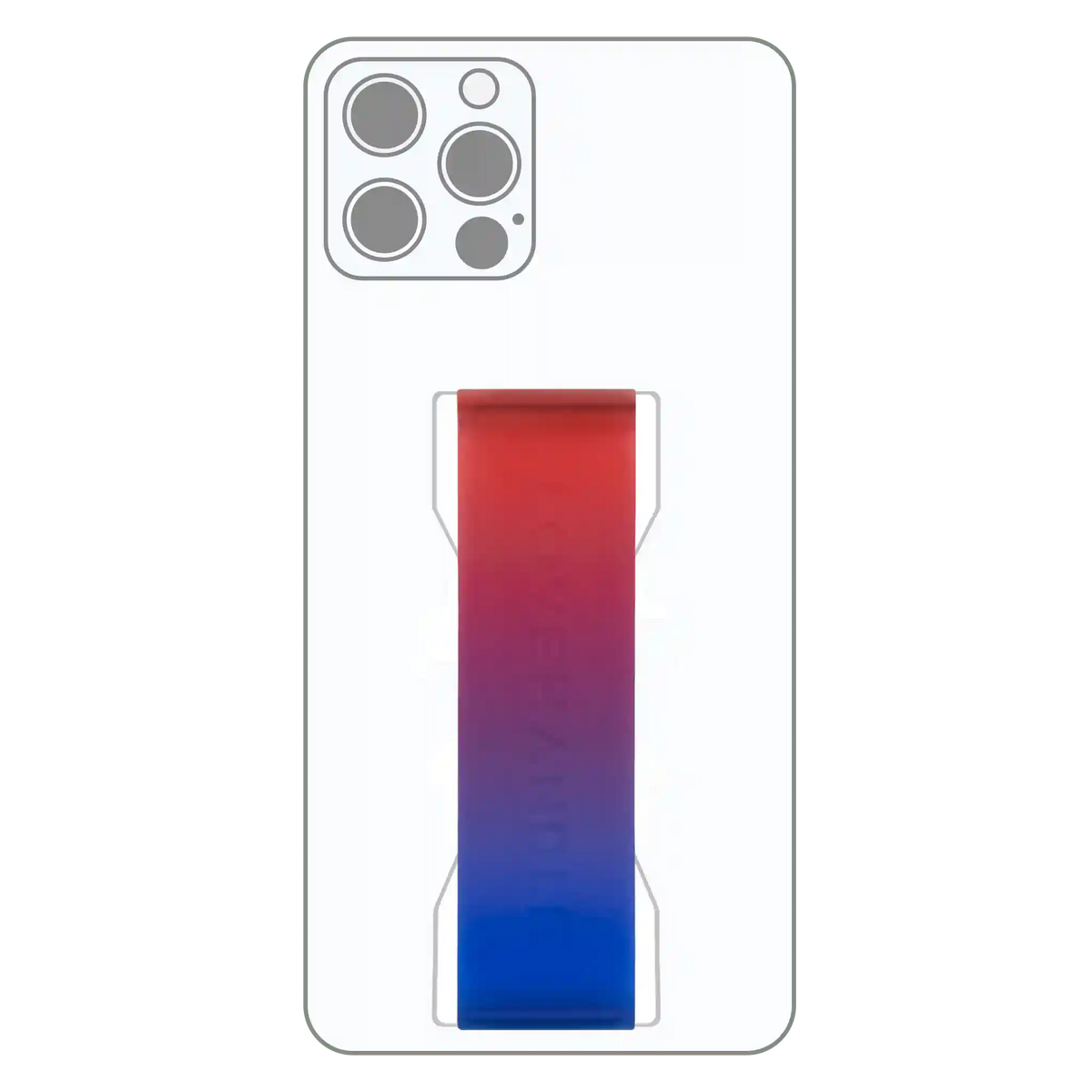 PRO Strap - Gradient Blue and Red
