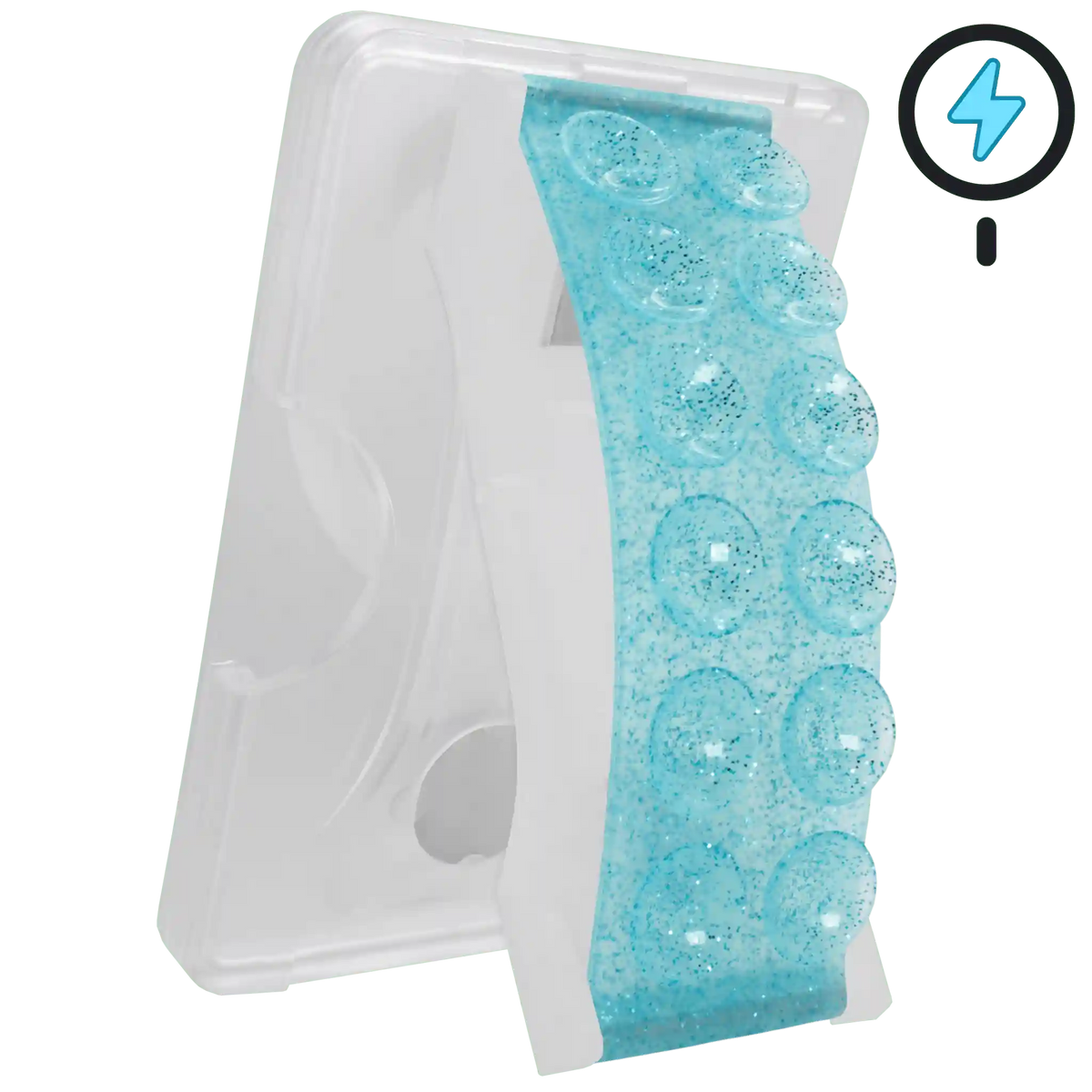 PRO Wallet for MagSafe - Blue Topaz Glitter Suction