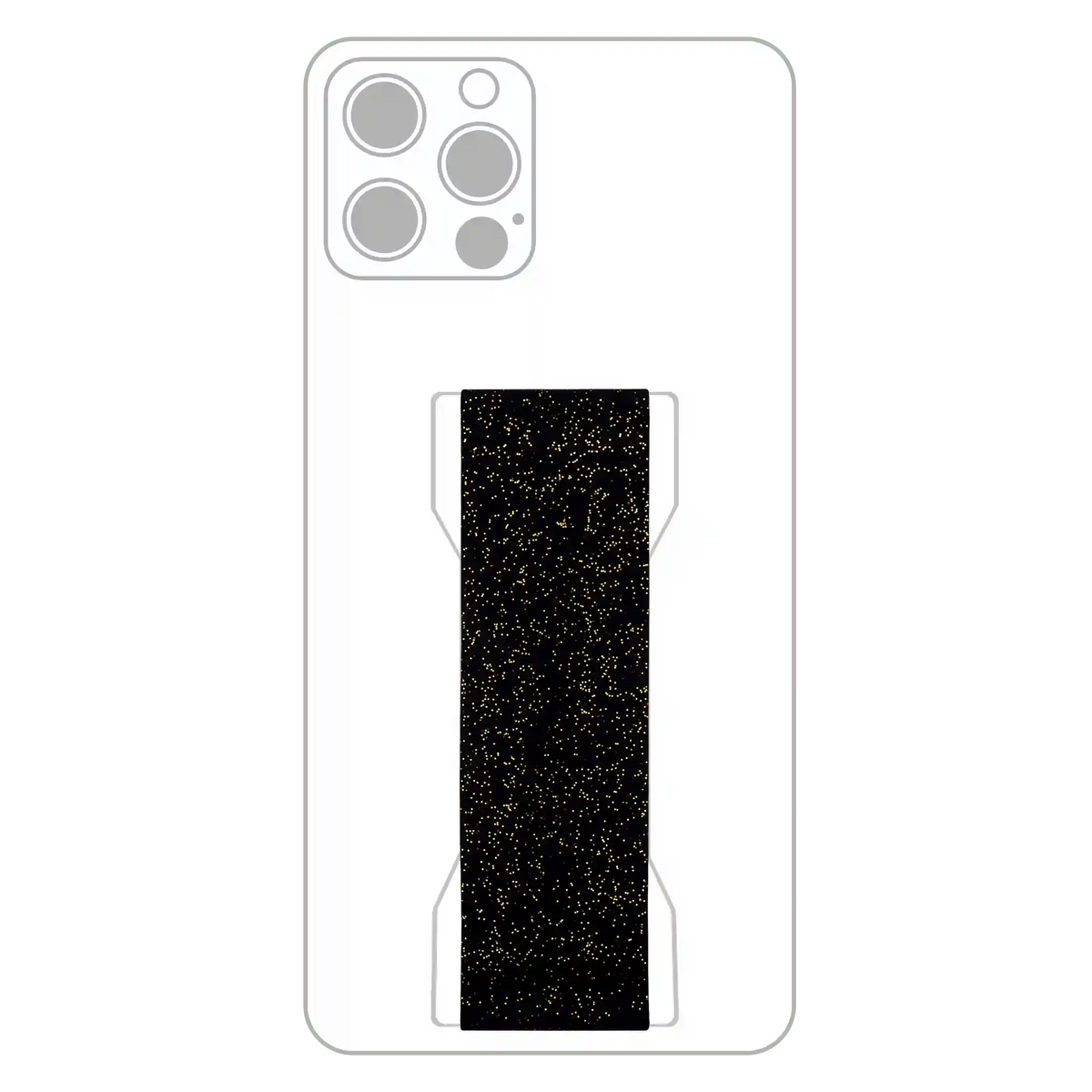 PRO Strap - Gold Onyx Glitter