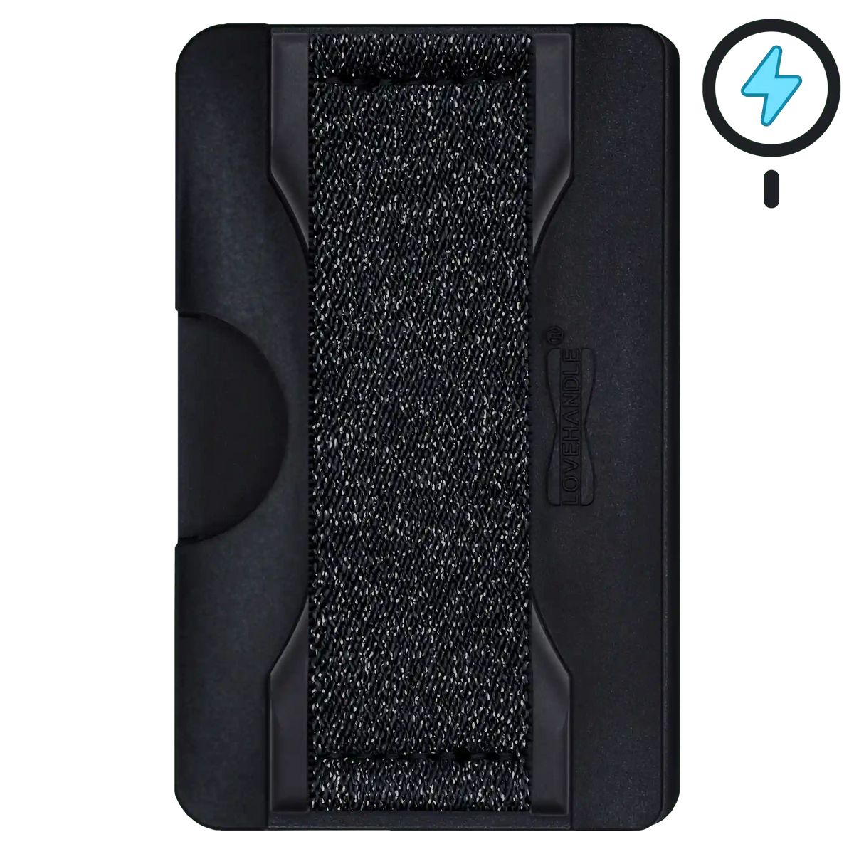 PRO Wallet for MagSafe-  Elastic Black Glitter