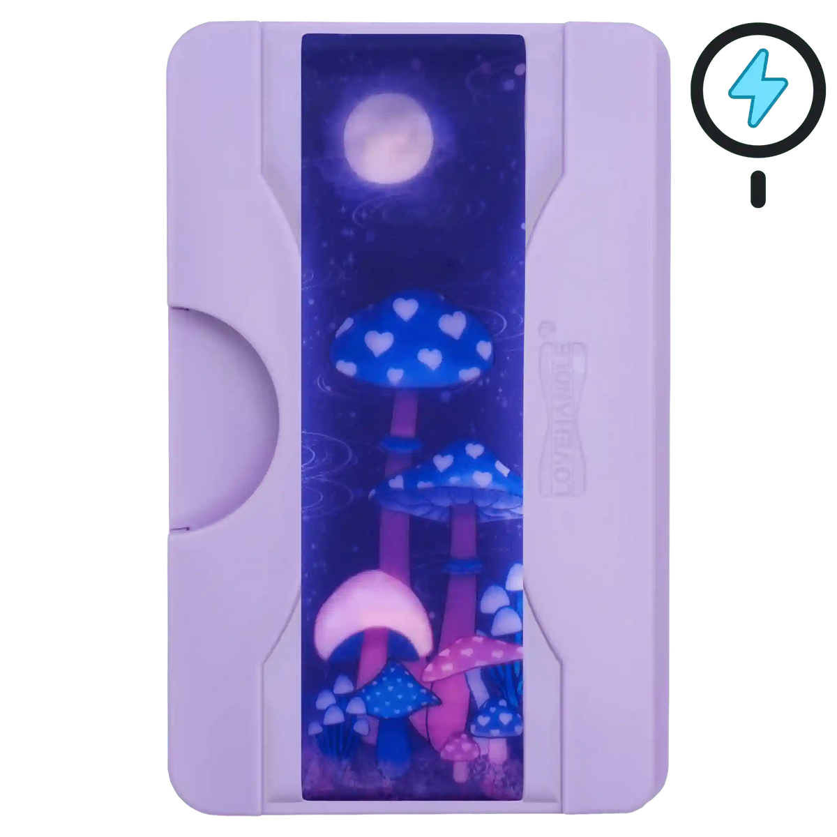 PRO Wallet for MagSafe - Midnight Mushrooms Glow
