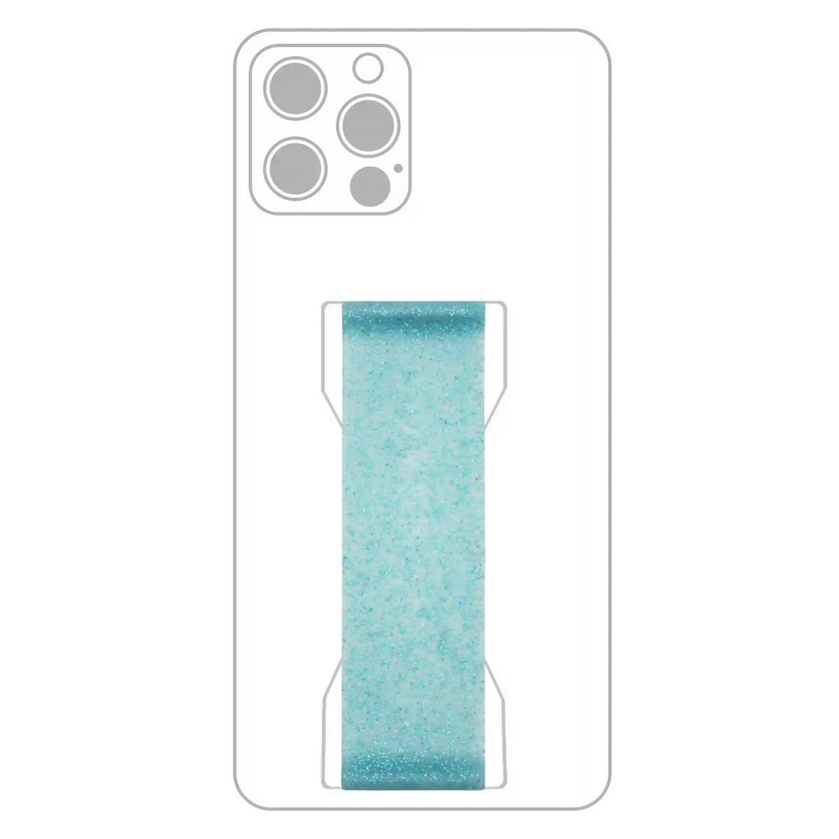 PRO Strap - Blue Topaz Glitter