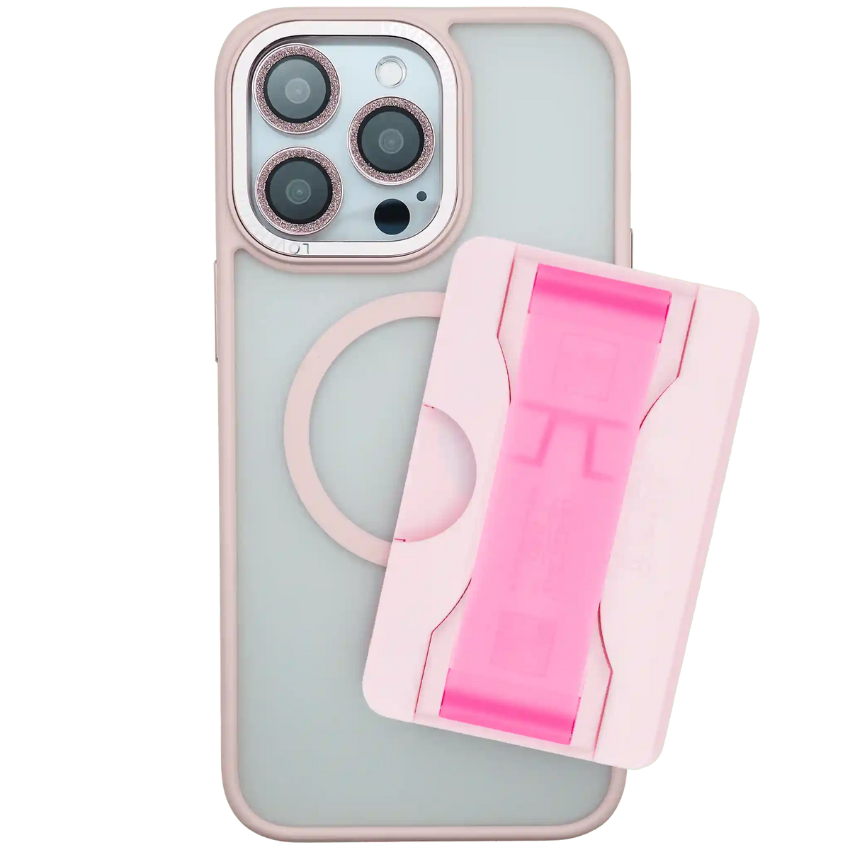 Total Package - PRO Wallet for MagSafe - Bubblegum Pink Glow