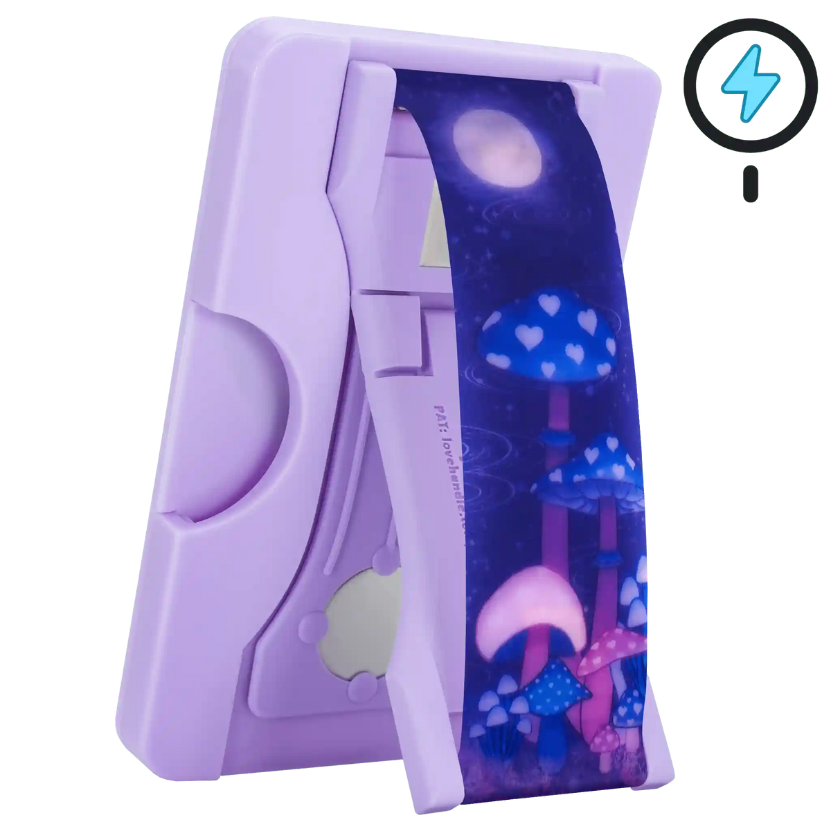 PRO Wallet for MagSafe - Midnight Mushrooms Glow