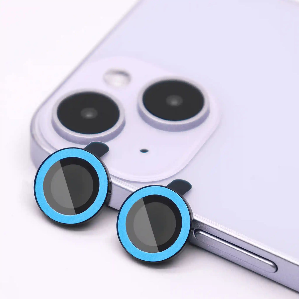 Camera Lens Protector - Glow Blue