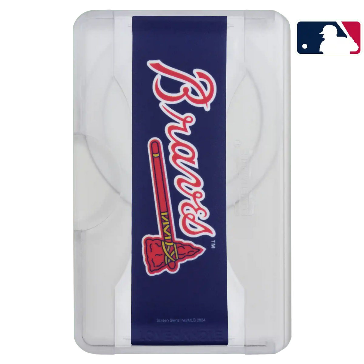 LoveHandle PRO Wallet for MagSafe – Atlanta Braves Fan Edition | Official MLB Wallet Grip