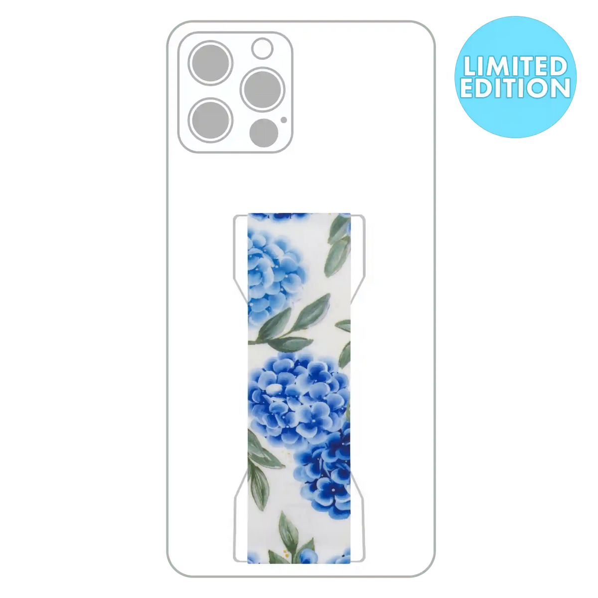 PRO Strap - Hydrangea Blues by Camilla Creations