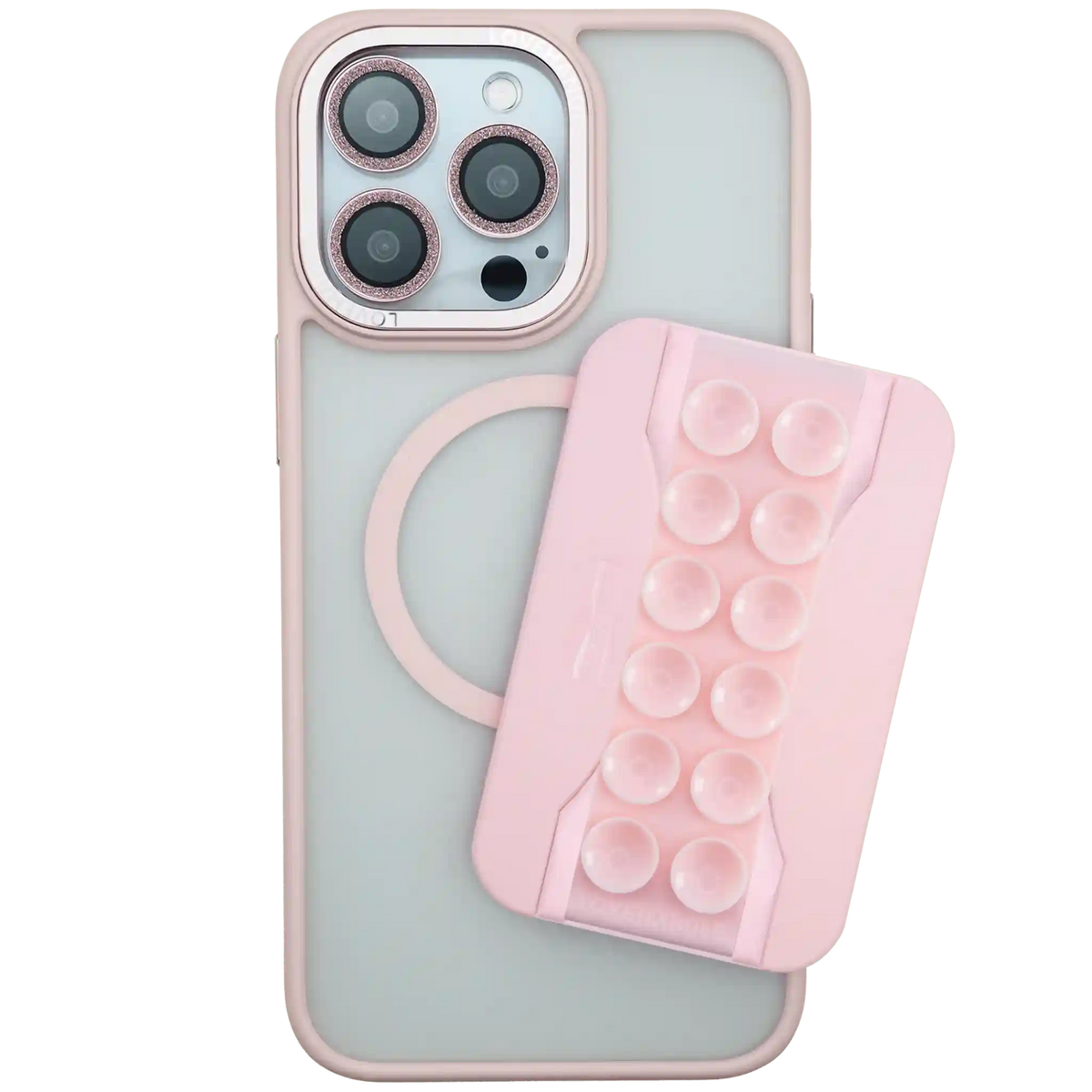 Total Package - PRO for MagSafe - Light Pink Suction